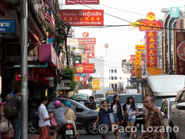 Barrio chino de Bangkok