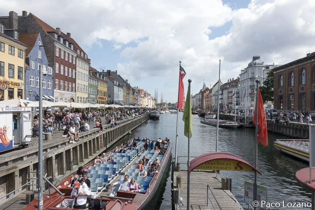 Copenhague, Dinamarca. Imágenes por satélite