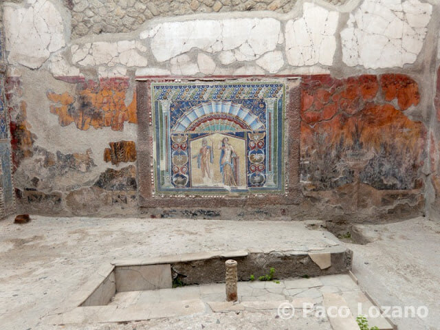 Herculano: Casa de Neptuno y Anfítrite