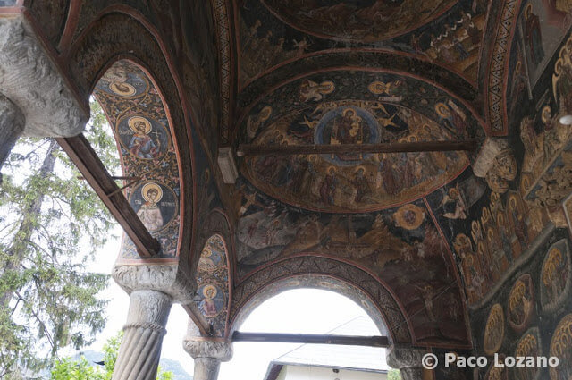 Frescos del Monasterio de Cozia