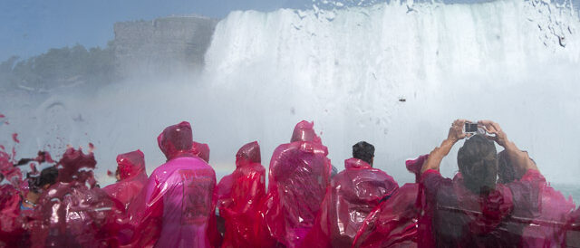 Niagara falls, USA Canada border Destinos América: Canadá
