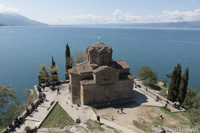 El lago Ohrid y San Juan Kaneo 