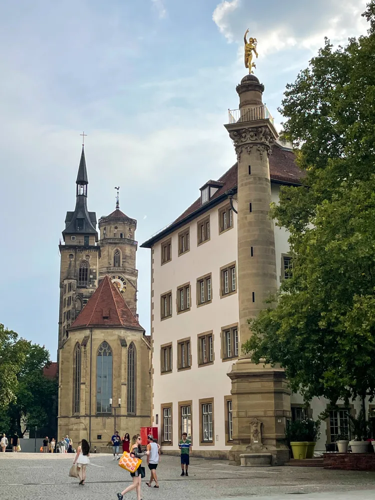 Stuttgart: centro de la ciudad