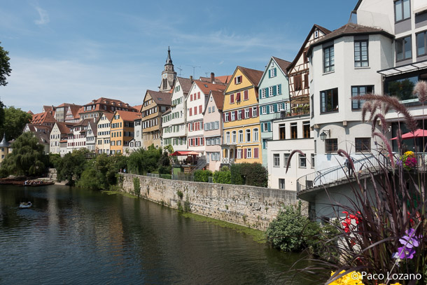 Tübingen a orillas del río Neckar