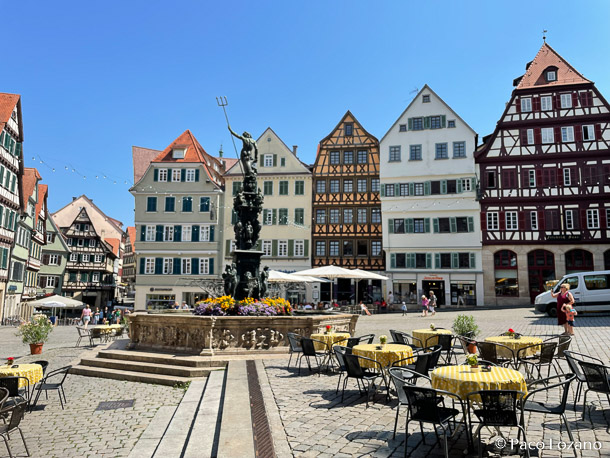 Marktplatz, la Plaza del mercado de Tübingen