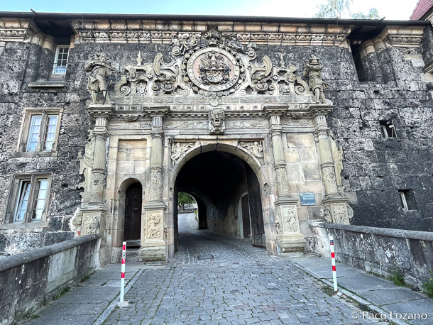 Portada del castillo de Tübingen