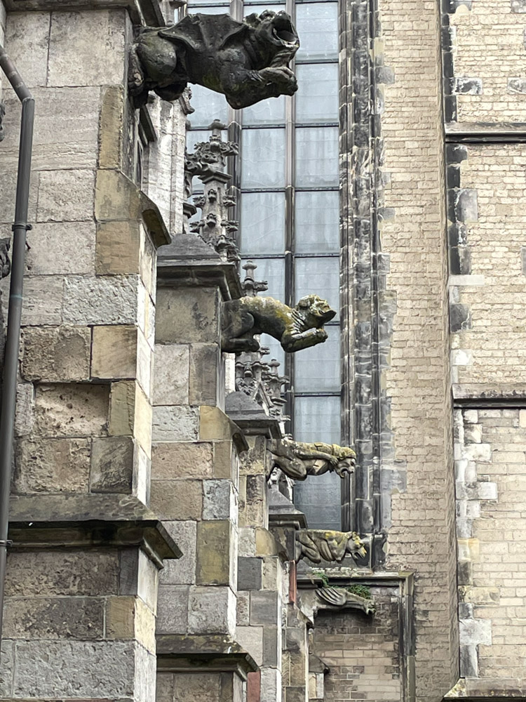 Gárgolas de la catedral de Utrecht