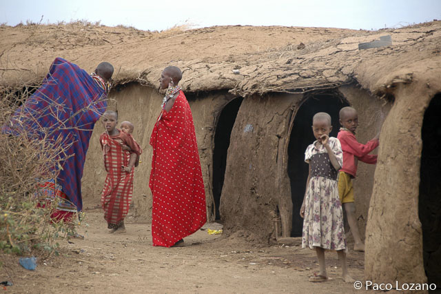Kenia: poblado masai
