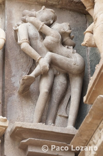 Esculturas eróticas en Khajuraho