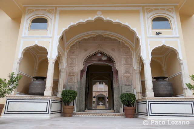 Entrada del Palacio de Samode