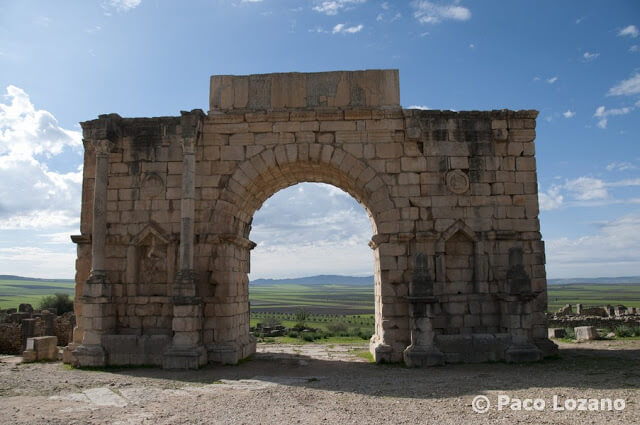 Arco de triunfo de Caracalla, Volubilis